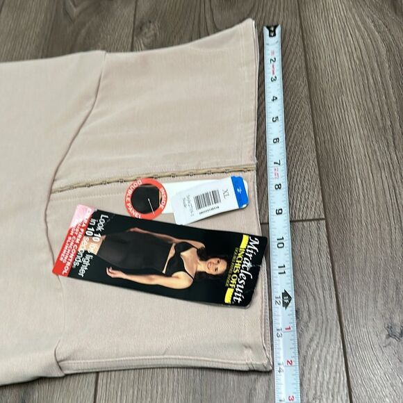 Miraclesuit High‎ Waist Mid Thigh Nude Tan Shapewear Size XL - Picture 5 of 11